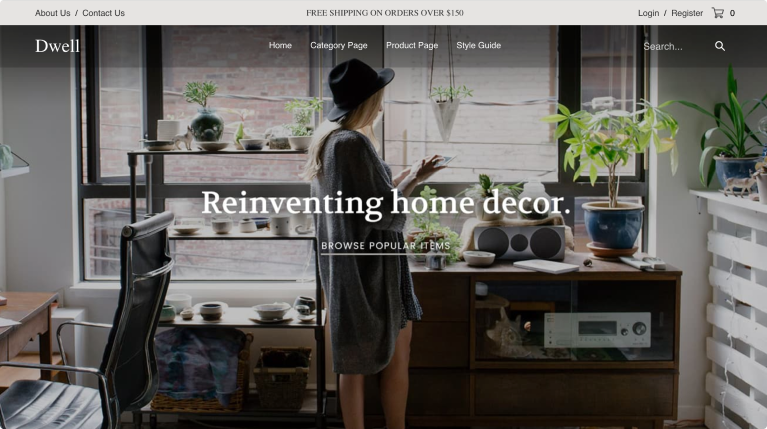 dwell theme